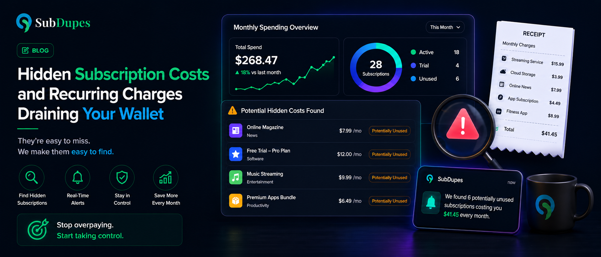 Hidden Subscription Costs: How to Find, Audit & Eliminate Recurring Charges
